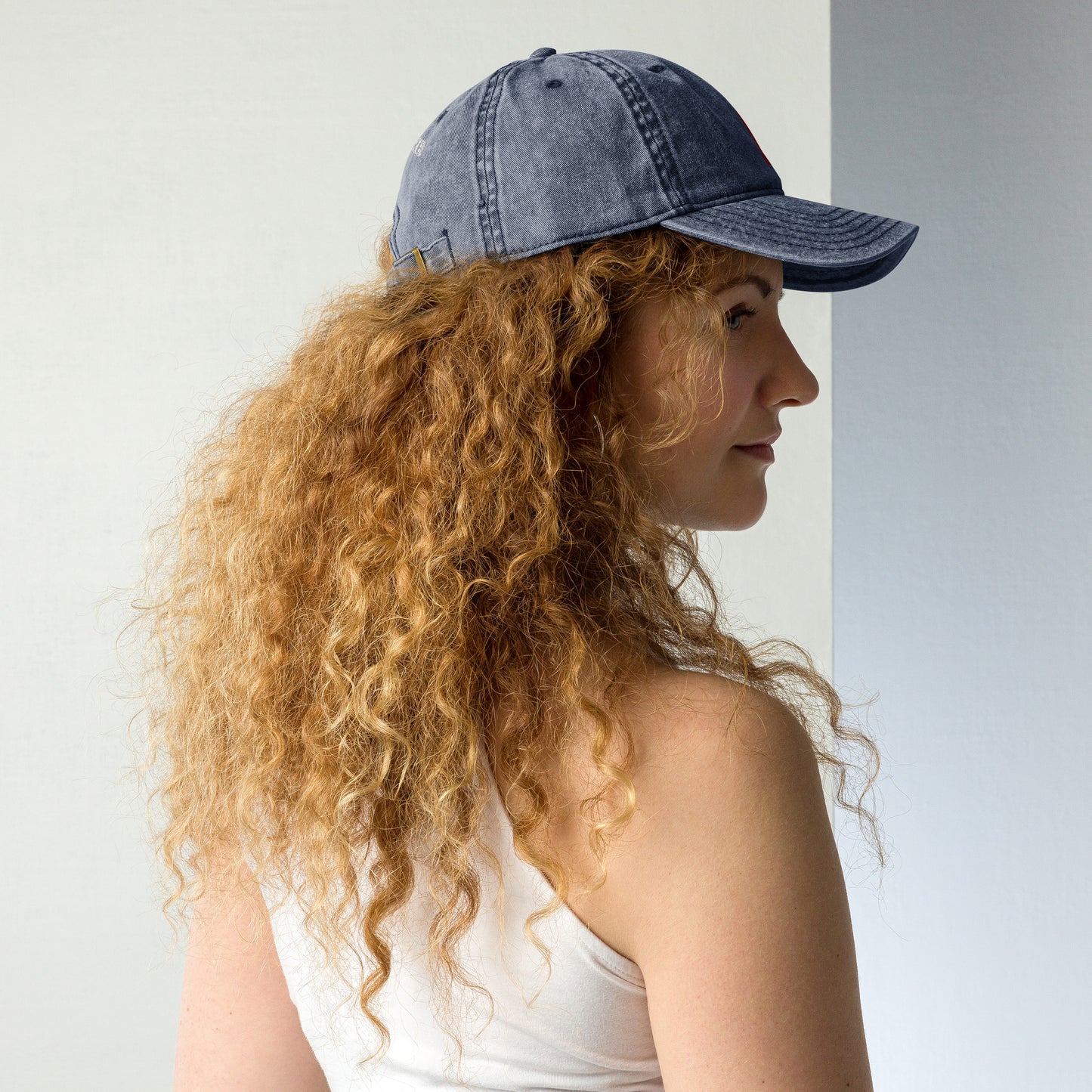 Casquette Vintage en Sergé de Coton